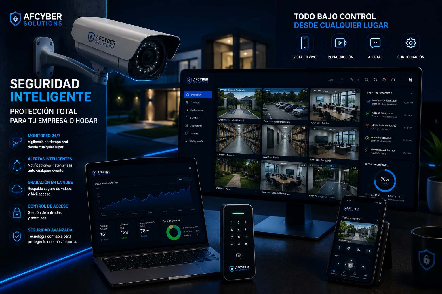 CCTV y control de acceso